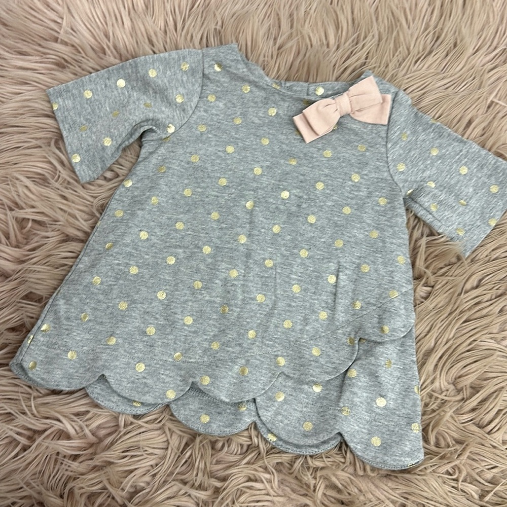 Polka Dot Bow Top